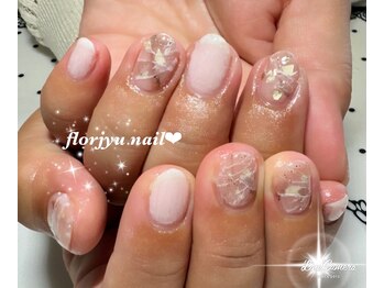 フロージュ ネイル(florjyu nail)/ニュアンスストーンnail