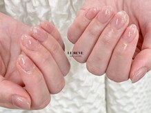 ルレーブ(LE REVE)/チークマグネットフレンチネイル