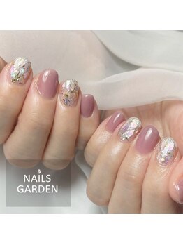 ネイルズガーデン(NAILS GARDEN)/シェルネイル