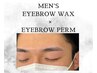 【メンズ限定/人気No.2】美眉アイブロウWAX+眉毛パーマ　