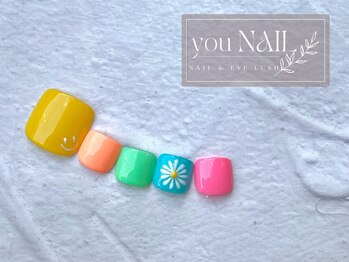 ユーネイル(you NAIL)/選べる　フットネイル　9600