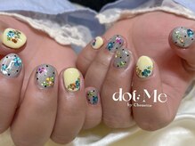 ドットミーバイシュエット(dot Me by chouette)/ドット×ホログラムフラワー