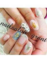 グラント(NAIL SALON&SCHOOL grant)/ミラーネイル