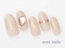 アウラネイルズ(aura nails)/☆ベーシックデザイン￥7800
