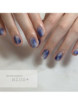 ニコ(nico+)/ブルーニュアンス