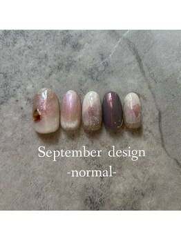 エトワールネイル 高崎筑縄町店(Etoile nail)/24年9月ノーマルハンド定額