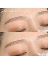 メメ サッポロ(me_me sapporo)/間引きとカラーでおしゃれ眉☆