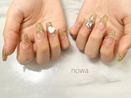 長さだしスカルプ★パーツネイル
