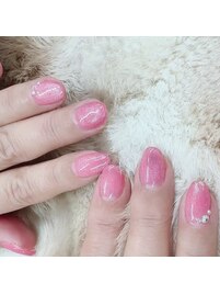 2本アートnail