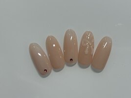 クリアリボンネイル