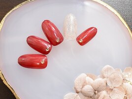 ワンポイント定額ネイル¥6600