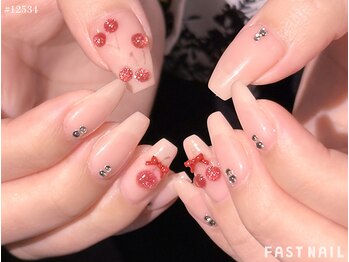ファストネイル 目黒店(FAST NAIL)/*先着*ぷっくりさくらんぼネイル