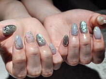 ネイルアン 下中野店(Nail Ann)/持ち込みデザイン　ニュアンス