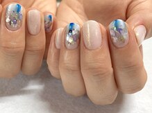 サロンドフォーエイチ(salon de 4H)/夏ネイル