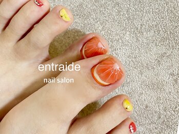 アントレッド(entraide)/ぷっくりフルーツネイル