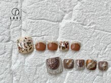 アンネ 梅田 ALLYS店(ANNE)/foot art design7月☆パラジェル