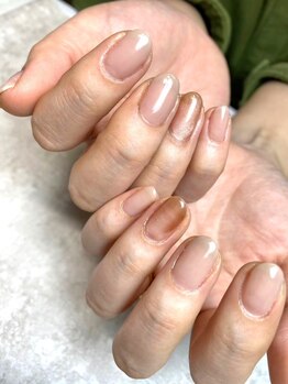 ラヴィネイル(La Vie Nail)/ワンカラー/シンプルネイル