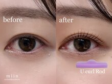 ミイン(miin)/まつげパーマ/カールデザイン