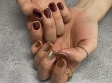 プモア(pumoi)/brown×magnet