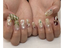 クリスマスネイル