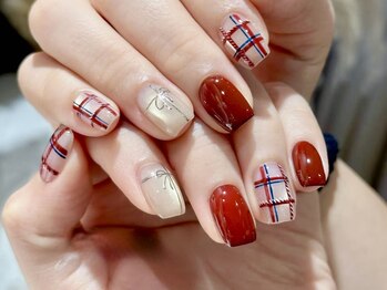 センスネイル 自由が丘店(Sense Nail)/【チェックネイル】