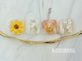 フット　親指アートコース