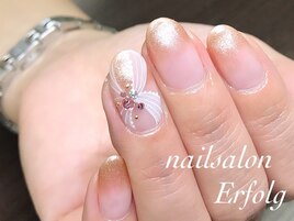 ベール風アートnail/初回8500円