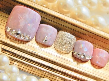 ネイルサロン ドルチェネイル 柏店(Dolce.Nail)/フットデザインコース☆足湯付き