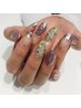 【hand】ワンカラー×アート2本ずつ☆7700円
