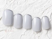 ネイルメゾン 渋谷店(NAIL MAISON)/シンプルフレンチ韓国￥5550