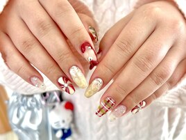 クリスマスネイル