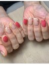 春　お花ネイル
