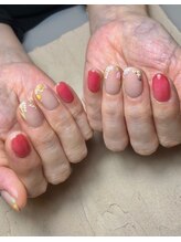 ハチニーキューネイルアトリエ(829 Nail Atelier)/春　お花ネイル