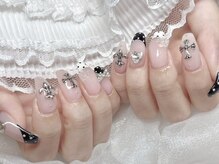 モカ 心斎橋(moca by Lee)/【Aina】ドットネイル