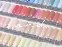 アンド 上石神井(And.)の雰囲気（カラーの豊富さが好評！大人気のマグネットやフラッシュも◎）