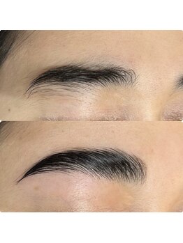 マツエク/まつげパーマ/パリジェンヌ/眉毛/LED etora恵比寿/アイブロウワックス