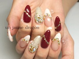 ボルドー☆フレンチネイル