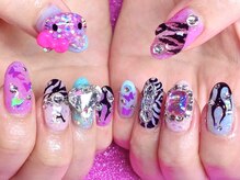 ネイルマフィア 原宿(NAIL MAFIA)/派手つよキティ