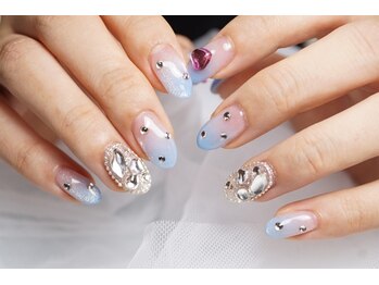ネイルサロン マリング(Nail Salon Maring)/☆ブルーグラデーション☆