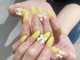 ベイビーブーマー×チークネイル