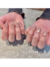 ピンクブラウンマグ×フラッシュ