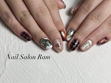 ラム(Ram)/【ジェル】クリスマスネイル