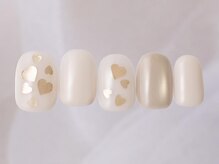 アイネイルズ 新宿店(I nails)/シンプルハートホロ7480円