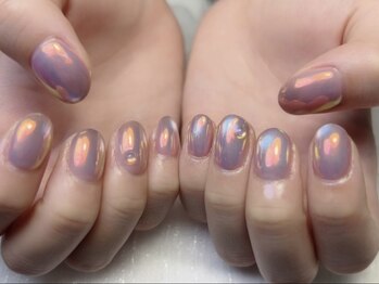 カナネイル(KANA.nail)/マググラデーションオーロラ
