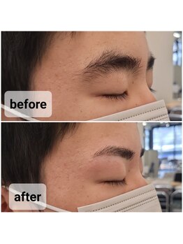 メンズビューティーカフェザパーム 大阪梅田(MEN'S BEAUTY CAFE×THE PERM)/メンズ眉毛Wax&眉毛パーマ