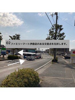 サロン ド ルコ(Salon de RUCO)/道順２