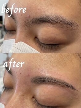 アイブロウドット 浜松駅前(i)/美眉スタイリング☆befor⇒after