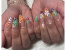 フラワーネイル♪