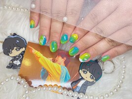 推しのライブネイル