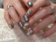 エールルーム 中目黒(aileroom)/寒色　ちぐはぐ　アート